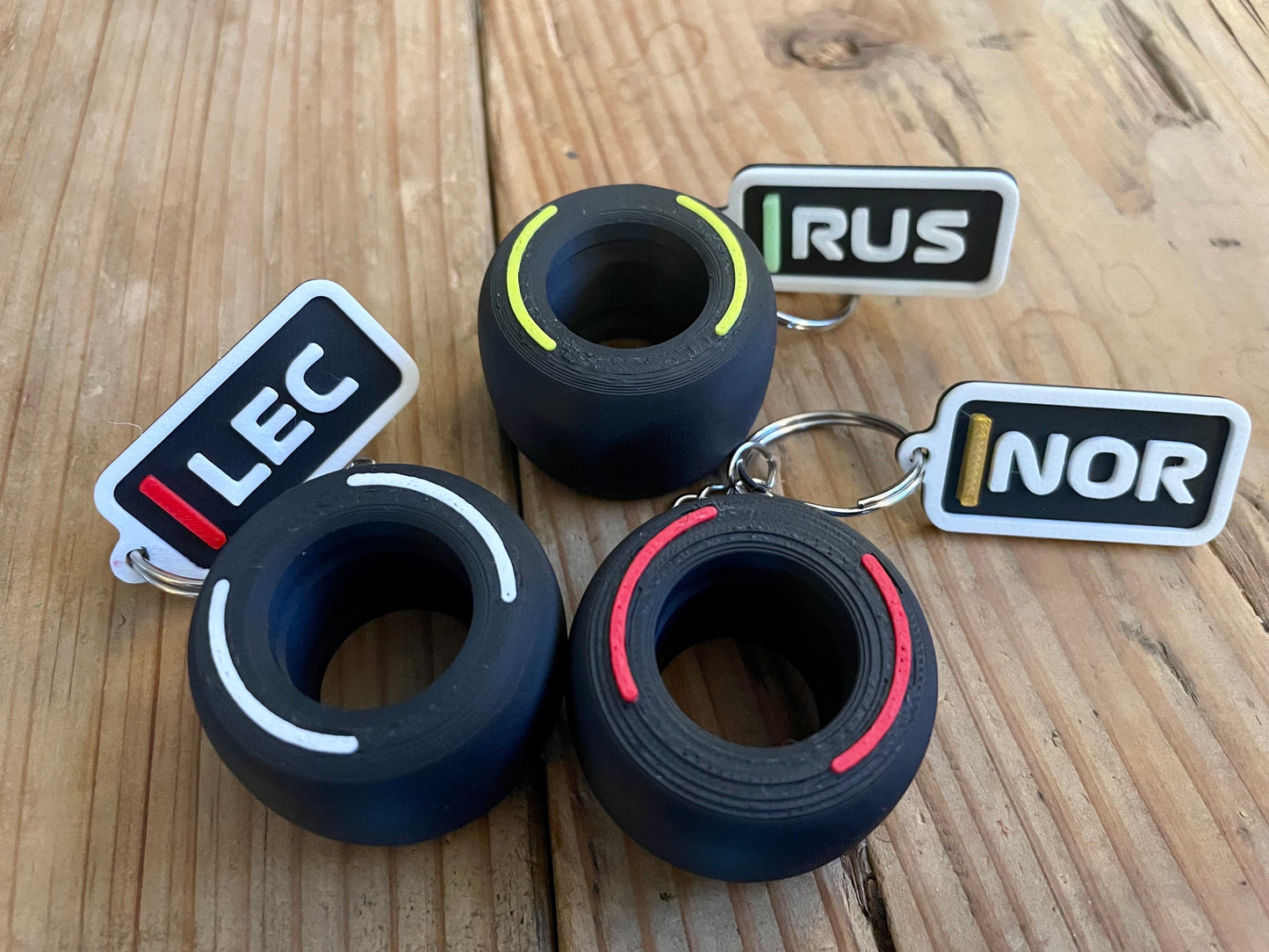 Formula 1 Tire Keychain (Small)