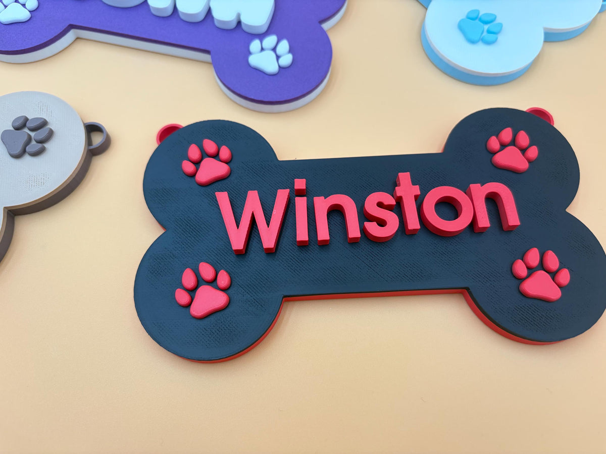 Personalized Dog Crate Sign | Custom Pet Name Wall Decor | Dog Room Sign | Puppy Name Plaque | Dog Lover Gift | Custom Dog Decor