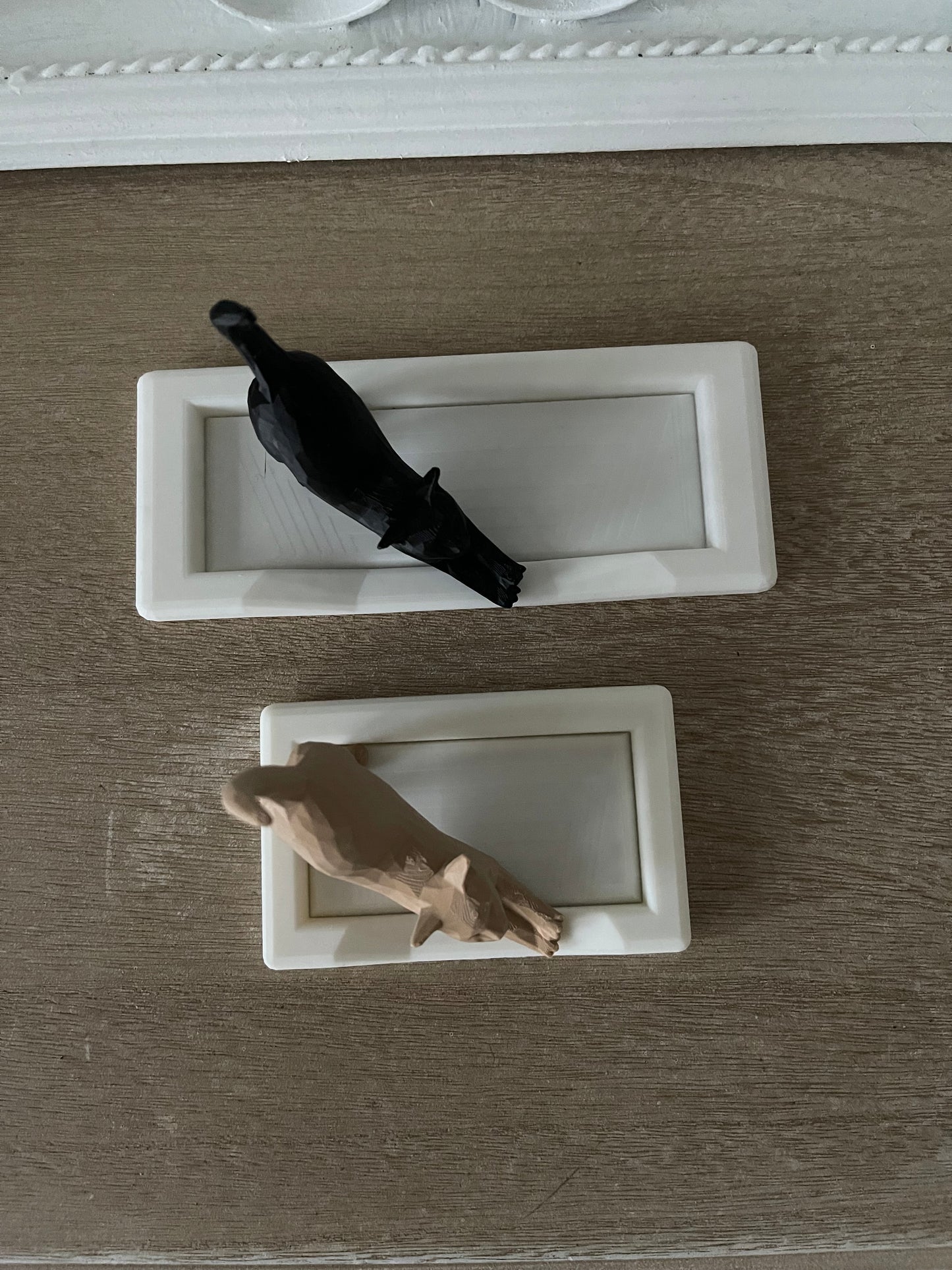 Cat Ring Holder with Cat Bed Ring Dish(Small Or Large)
