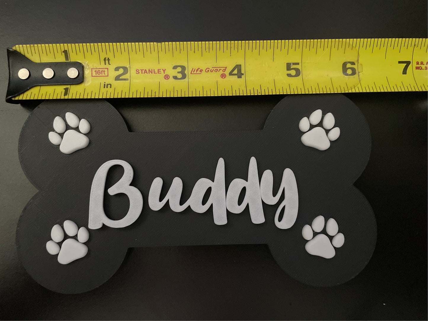 Dog Bone Name Sign