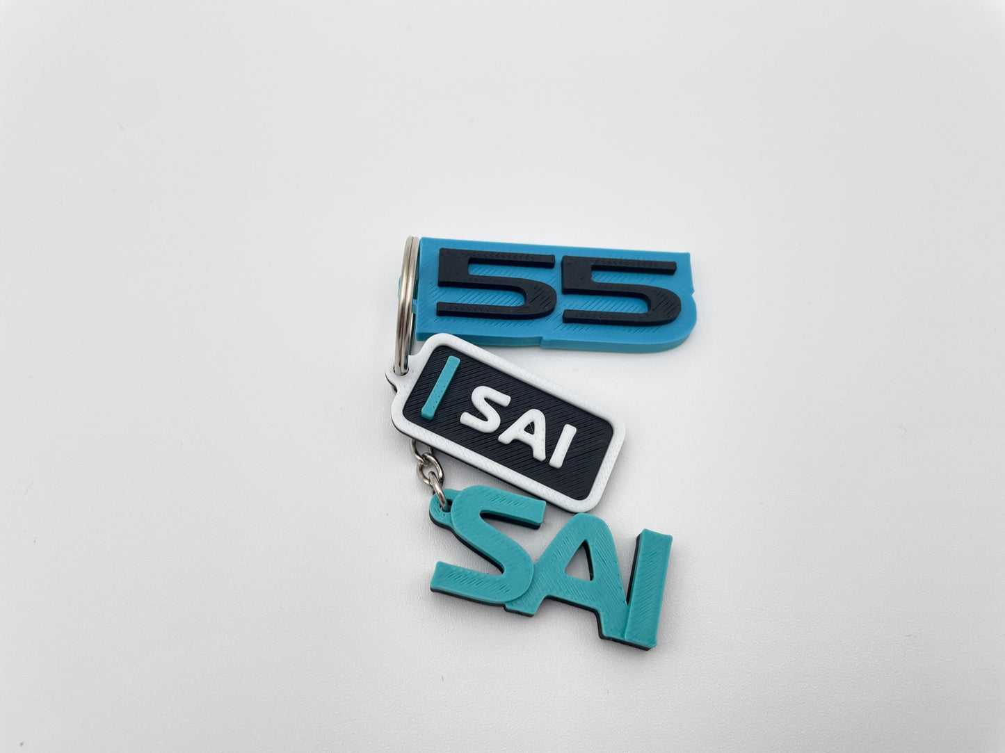 Driver Keychain Carlos Sainz Edition | Racing Driver Keychain | Gifts | 55 | Custom | CS |