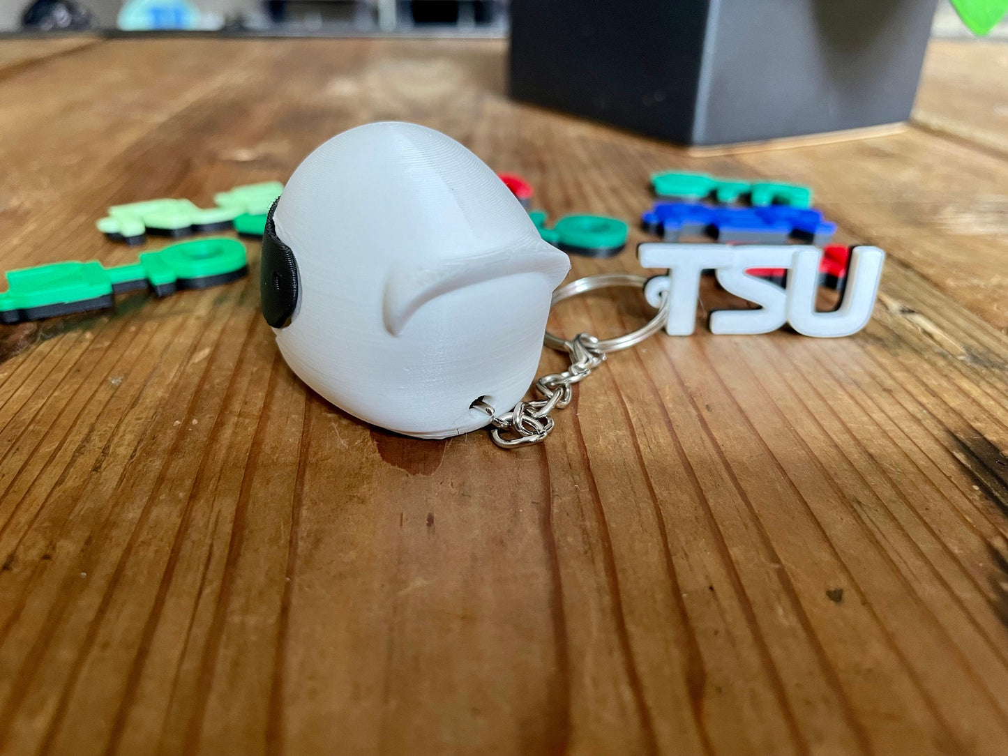 F1 Driver + Helmet Keychain