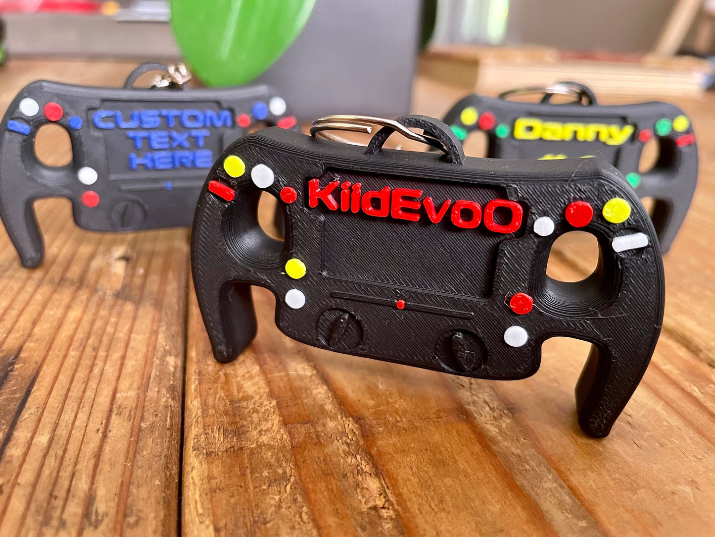 Personalized Steering Wheel Keychain | F1 inspired Keychain | F1 Keychain | F1 Gift