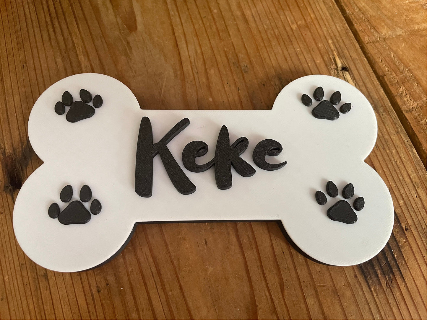 Dog Bone Name Sign