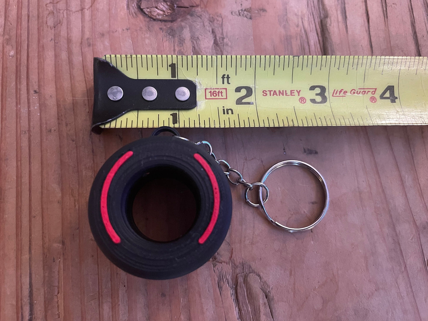 Formula 1 Tire Keychain | Tire Inspired Keychain | F1 Gift | F1 Accessories |