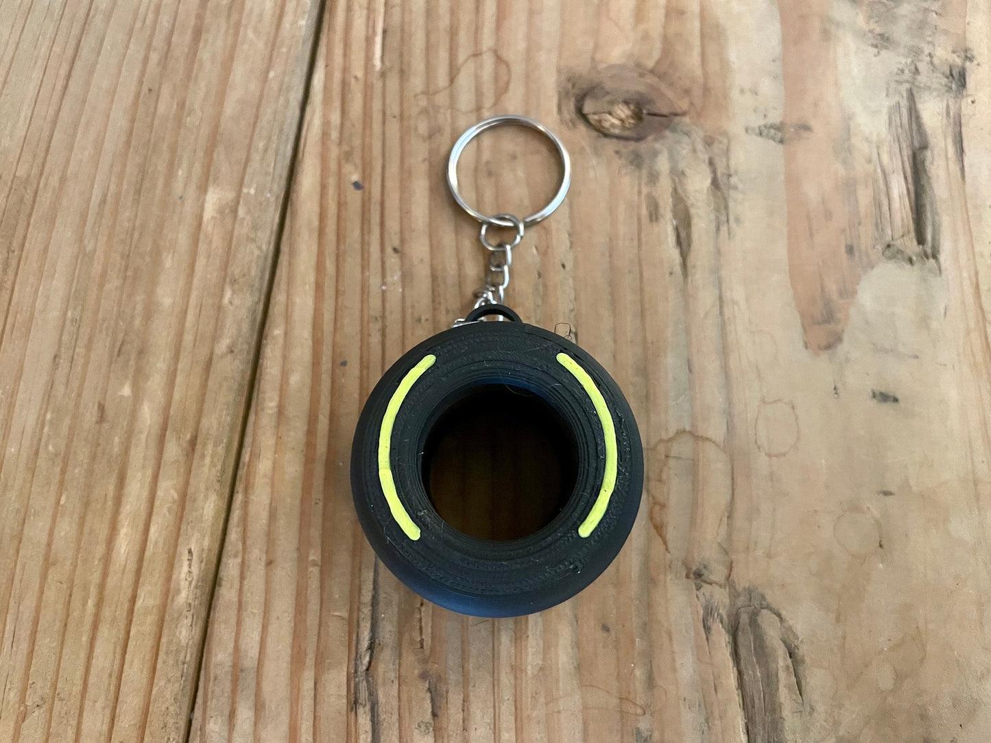 Formula 1 Tire Keychain | Tire Inspired Keychain | F1 Gift | F1 Accessories |