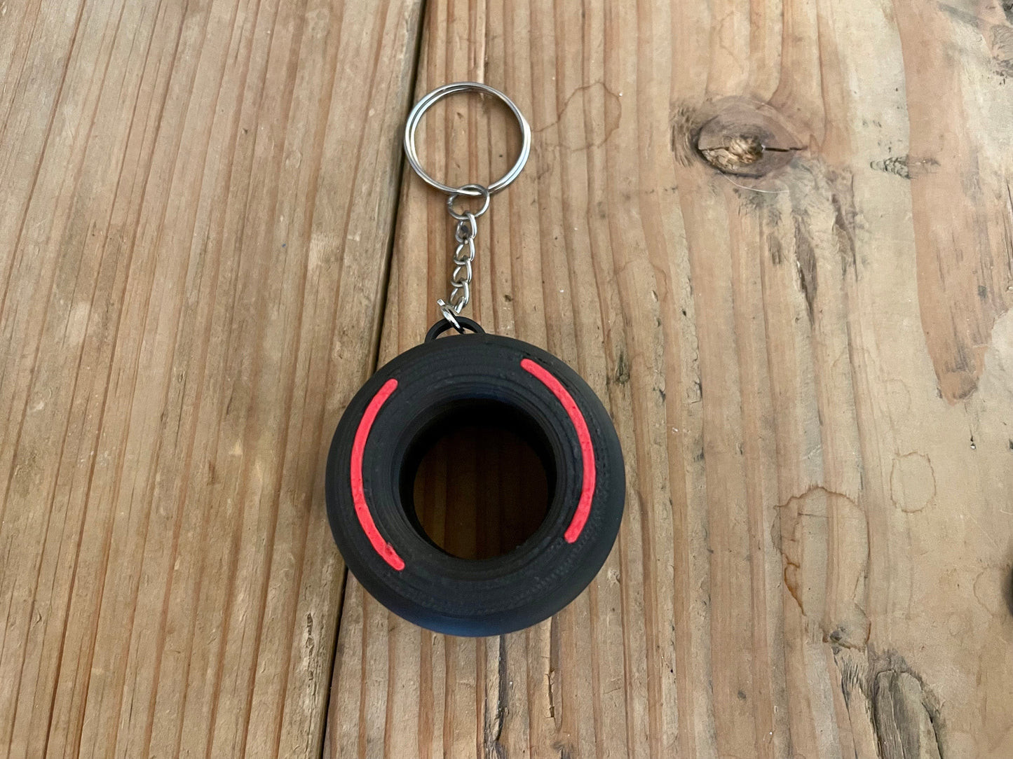 Formula 1 Tire Keychain | Tire Inspired Keychain | F1 Gift | F1 Accessories |