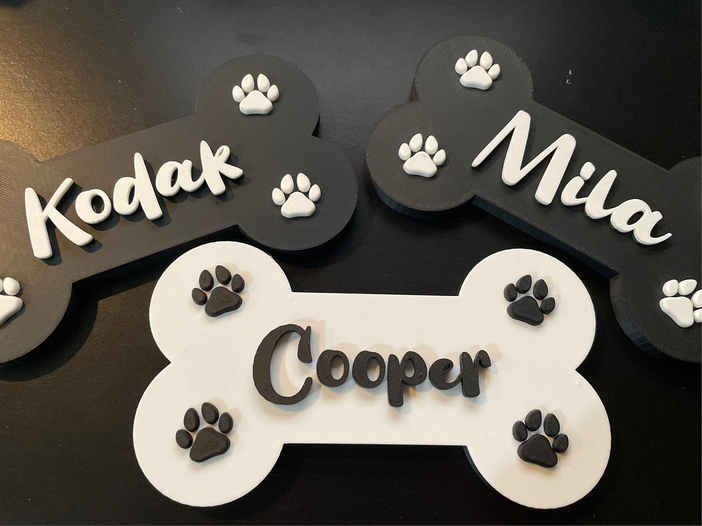 Dog Bone Name Sign