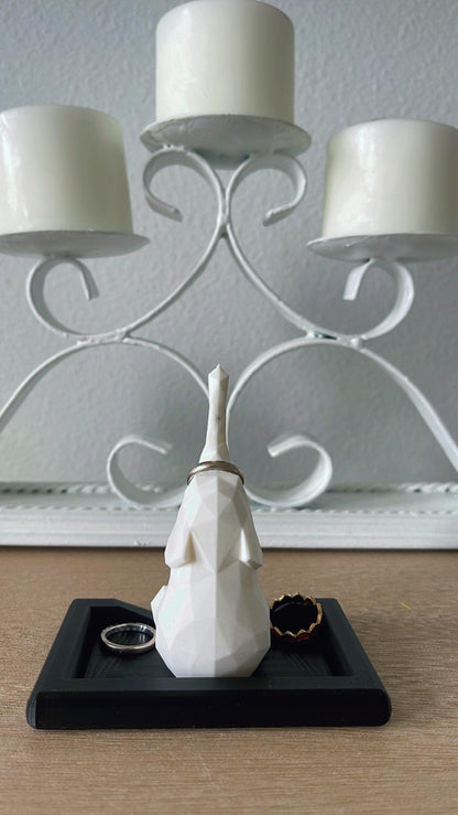 Minimalist Elephant Ring Holder | Engagement Gift for Her