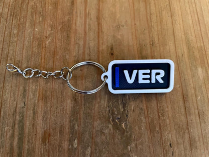 Max Verstappen #1 Driver Keychain | F1 Racing Gift
