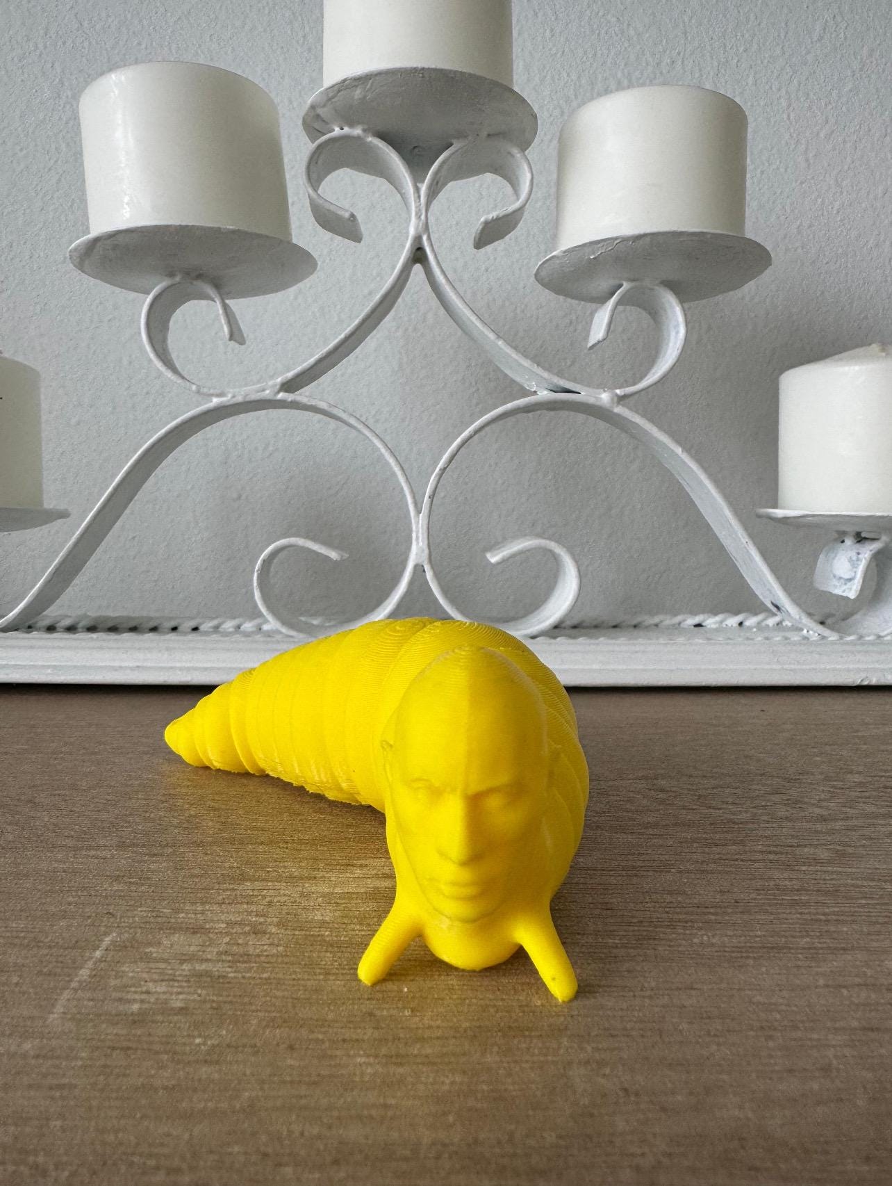 The Rock Slug Fidget Toy – Unique 3D Printed Desk Companion – Fun Stress Relief