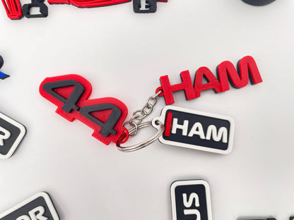 2026 F1 Driver Keychain | Racing Fan Gift