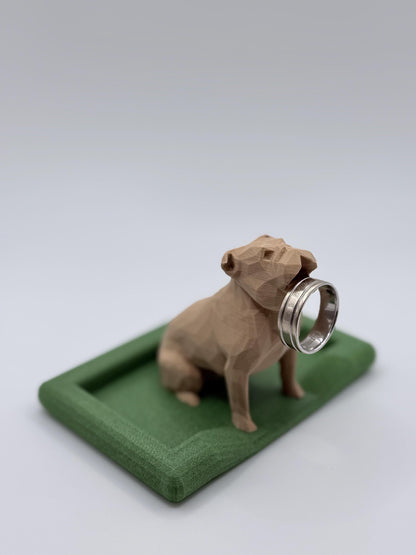 Personalized English Bulldog Ring Holder | Pet Lover Gift