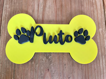 Custom Dog Bone Name Sign | Personalized Puppy Wall Decor