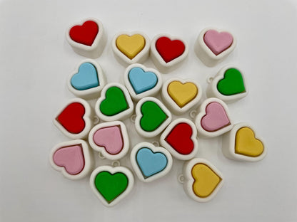 Heart Fidget Clicker Keychain | Kids Party Favor