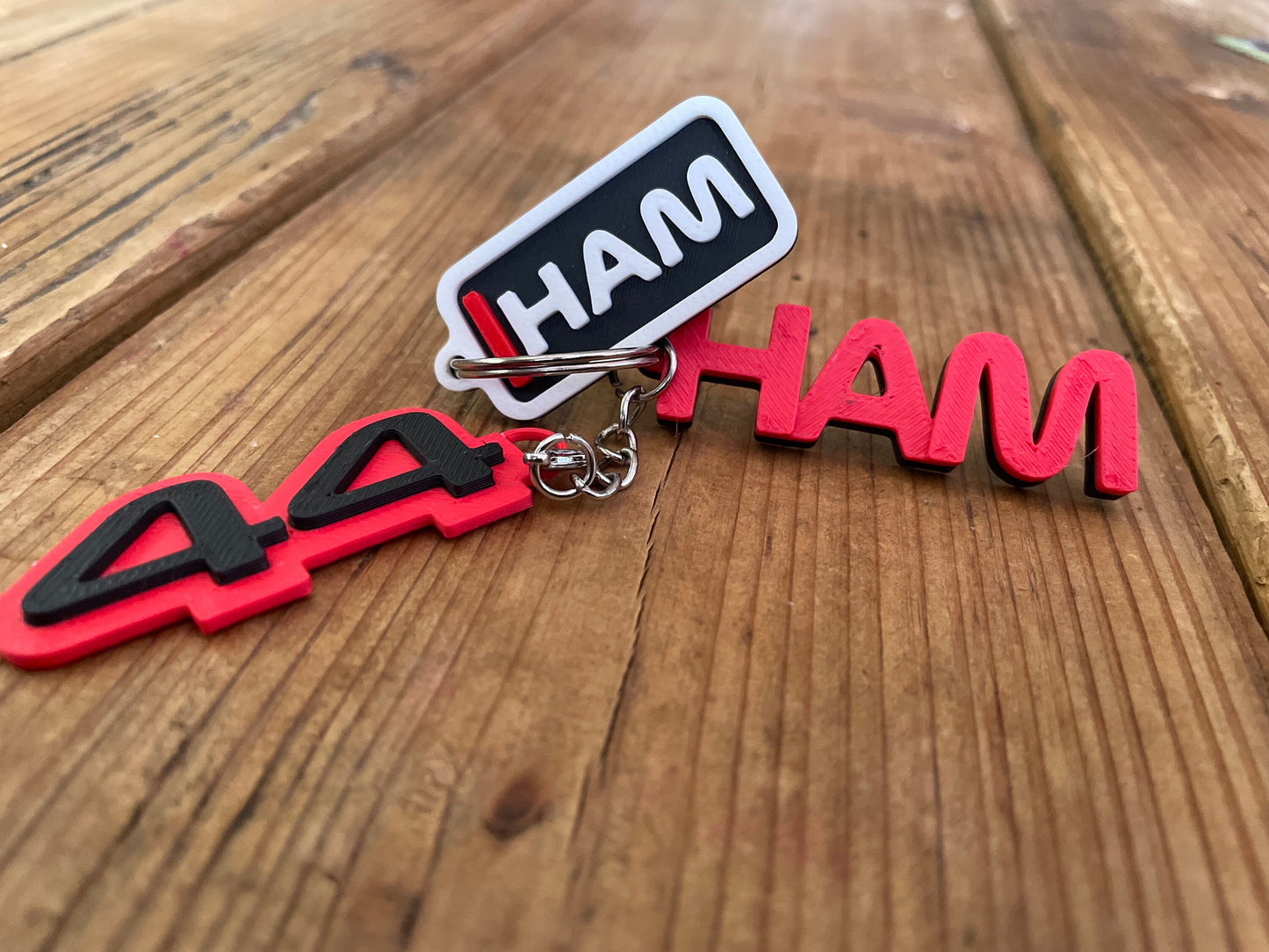 Driver Keychain Lewis Hamilton Edition | Motorsport Keyring | Gifts | 44 |