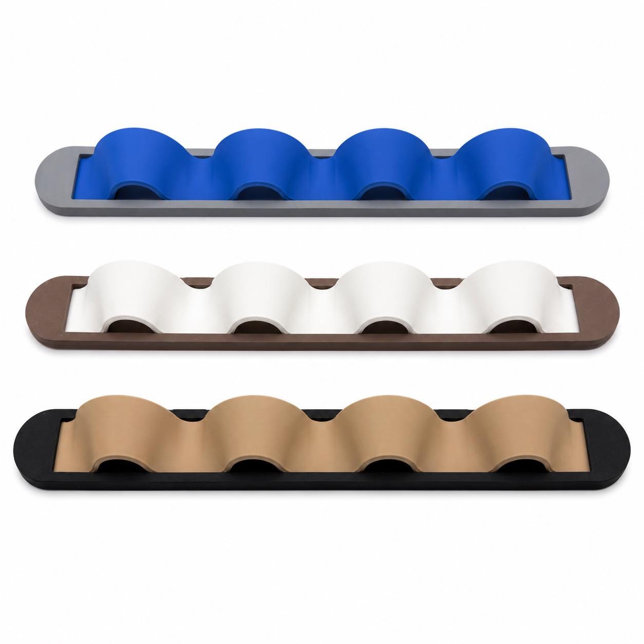 Wall Mounted Glasses Holder, Sunglasses Organizer, Eyewear Storage Rack, Modern Glasses Display, 3D Printed Wall Decor