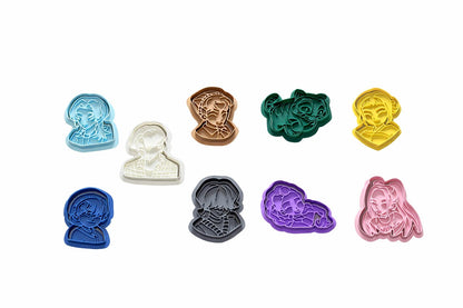 Anime Character Cookie Cutter Set | Gift for Anime Fans