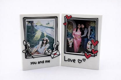 Custom Polaroid Photo Magnet | Personalized Keepsake Gift