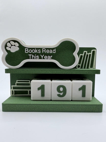 Dog Theme Books Read Tracker | Reading Goal Counter