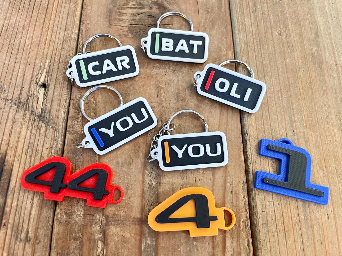 Personalized Racing Keychain |Gift | Custom Name | Racing Fan Gift |