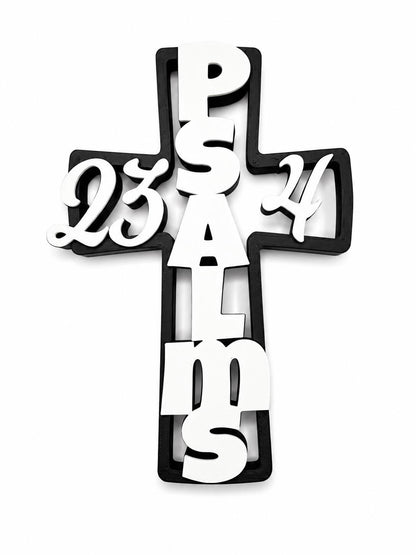 Custom Bible Verse Cross, Personalized Christian Wall Decor, Scripture Cross, Religious Gift, Faith Wall Art, Custom Christian Gift