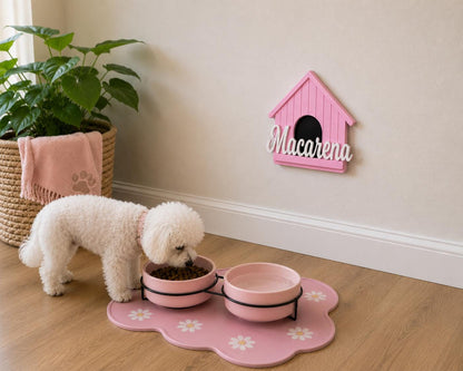 Personalized Dog House Name Sign | Puppy Room Wall Decor