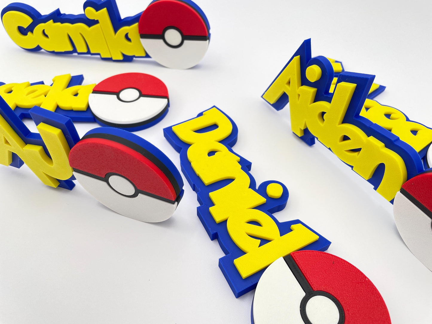 Custom 3D Printed Anime Nameplate | Gamer Room Decor