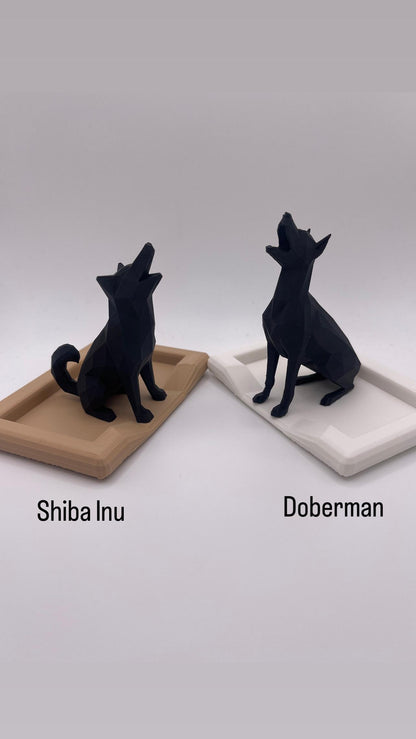 Custom Dog Bed Ring Holder | Personalized Pet Jewelry Dish