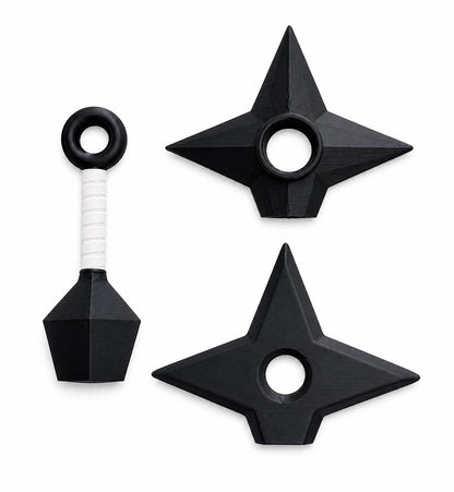 Ninja Shuriken & Kunai Fridge Magnet Set | Anime Gift
