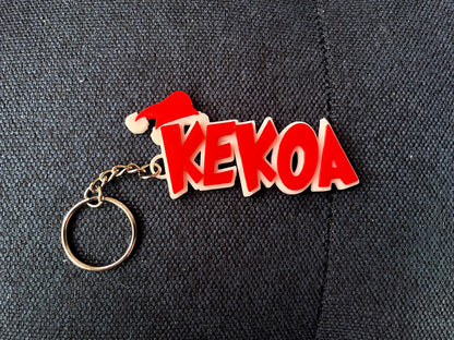 Personalized Christmas Ornament | 3D Printed Name, Holiday Keepsake