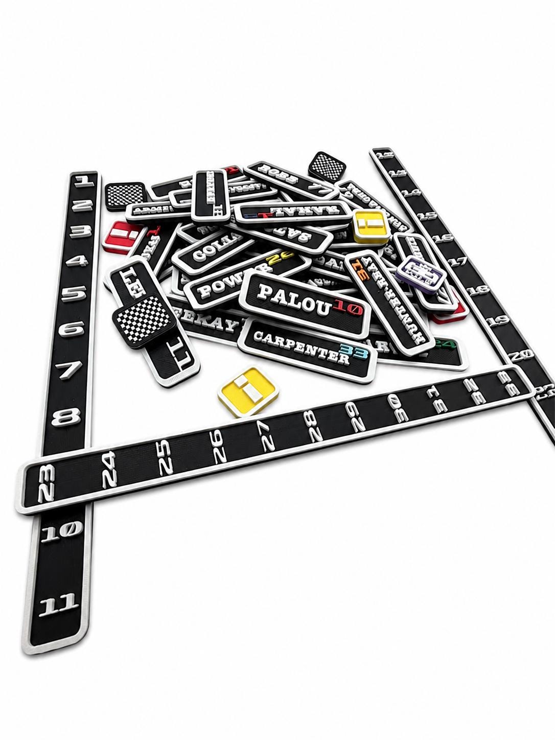 Custom IndyCar Driver Name Magnet | Personalized Racing Fridge Magnet | Custom Race Fan Gift | Driver Name Plate Magnet | 2026 Fan Decor