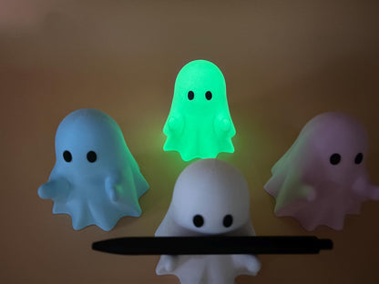 Friendly Ghost Desk Organizer | Pen Holder | Halloween Decoration | Office Gift | Trick or Treat | Glow in the Dark | Funny Gift