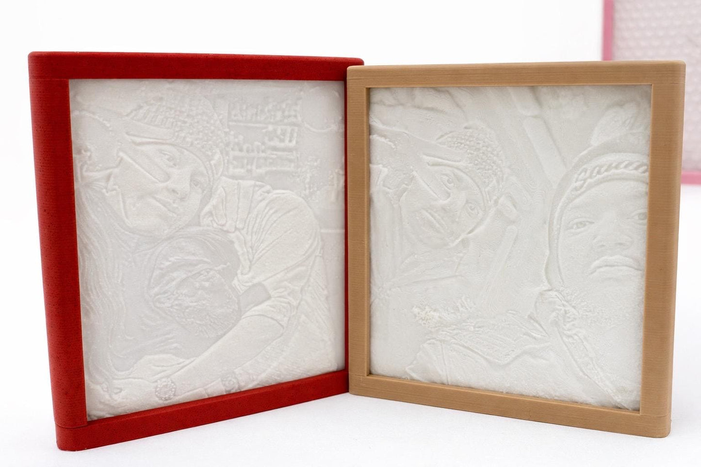 Shadow Box Light | Custom 3D Photo Lithophane | Personalized Photo Night Light | Unique Gift for Couples, Family & Memories |