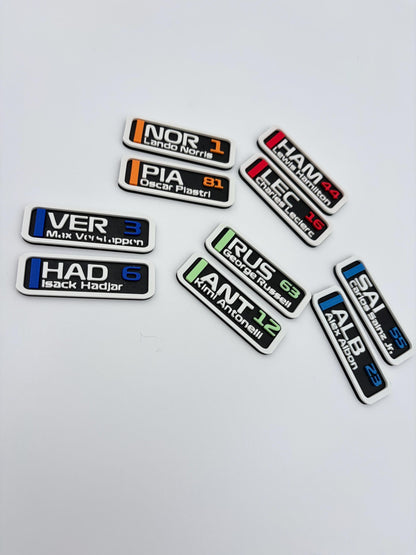 2026 F1 Driver Grid Fridge Magnet | Racing Gift
