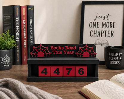 Spider-Theme Books Read Tracker | Comic Style Reading Goal