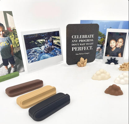 Colorful Photo & Card Stand, Wedding & Office Display