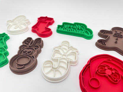 Christmas Cookie Cutter Set | Holiday Baking Shapes