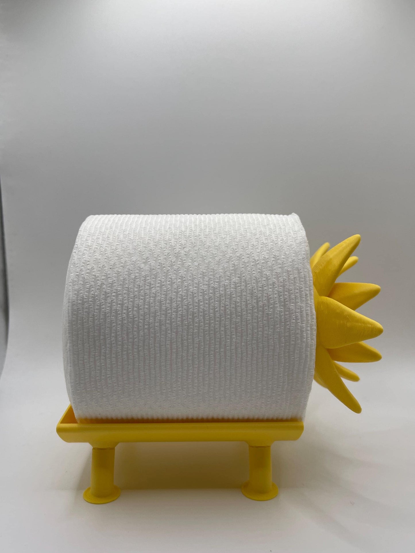 3D Printed Floral Toilet Paper Holder: Whimsical Bathroom Decor