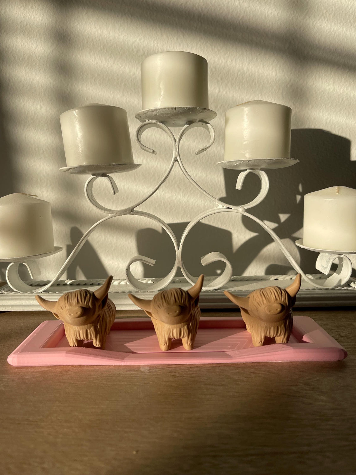 Highland Cow Ring Holder | Farmhouse Jewelry Organizer