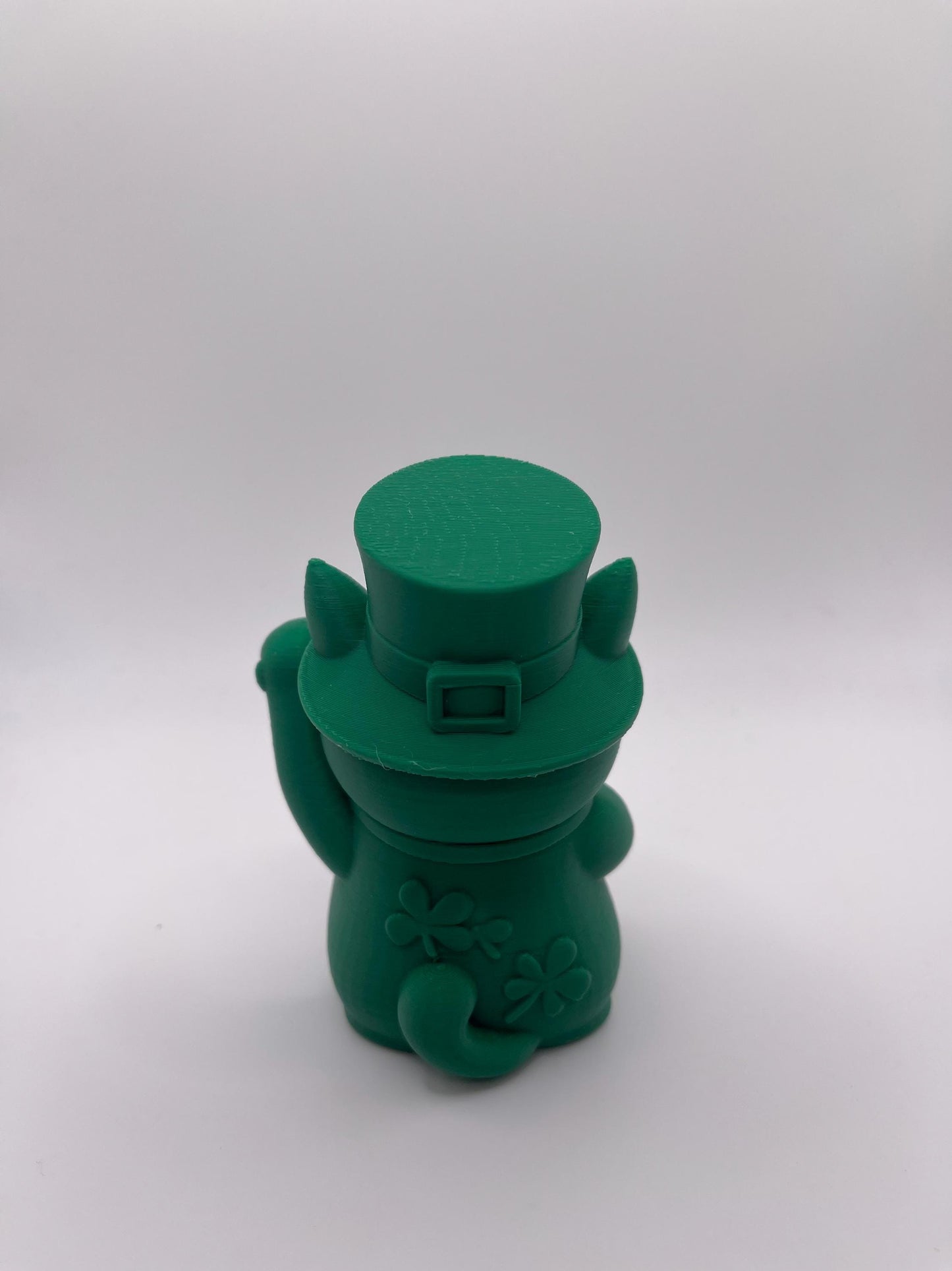 3D Printed Lucky Cat Figurine – Handmade Holiday Decor