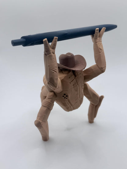 Rocky Pen Holder Figurine | Funny Desk Organizer Gift
