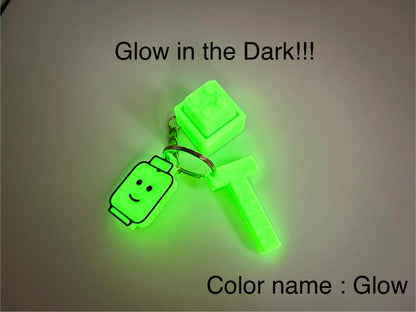 Personalized Building Block Fidget Keychain | Party Favor Sets