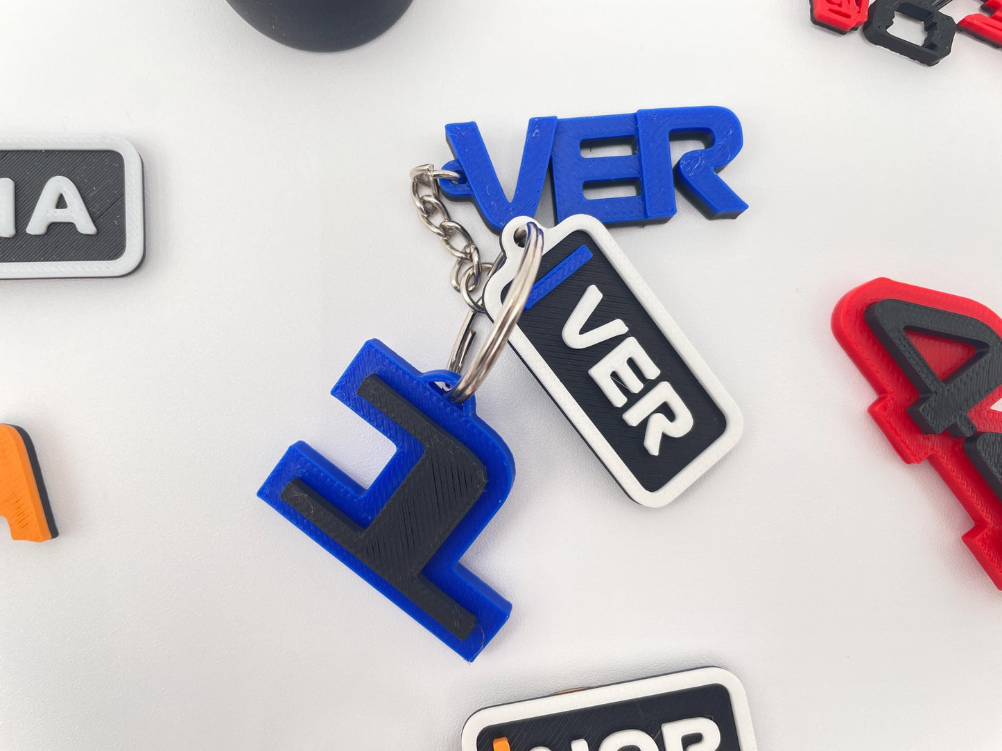 Motorsport Driver Keychain (2026 Season) | Gifts | Racing | Norris | Hamilton | Piastri | Leclerc | Verstappen | Russell | Sainz | Antonelli