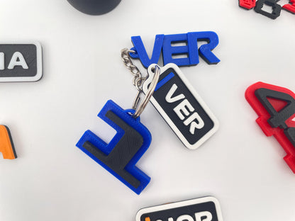 2026 F1 Driver Keychain | Racing Fan Gift
