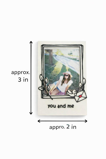 Custom Polaroid Photo Magnet | Personalized Keepsake Gift