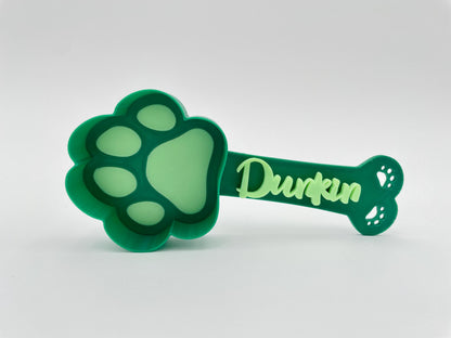 Personalized Dog Food Scoop | Custom Puppy Kibble Measuring Cup
