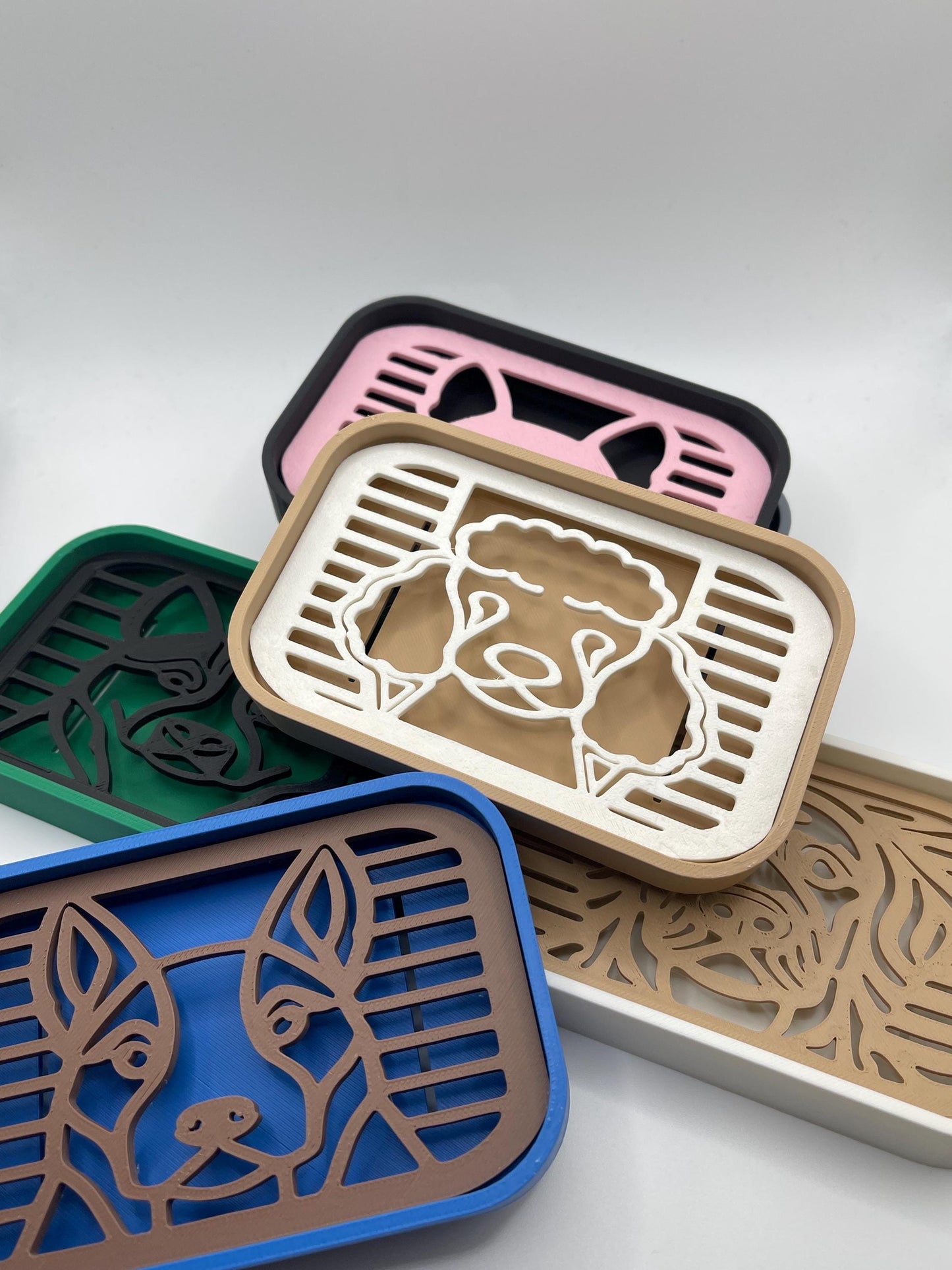 3D Printed Dog Soap Dish | Minimalist Bathroom Decor