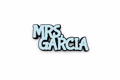 Custom 3D Printed Name Sign | Personalized Profession Desk Plaque
