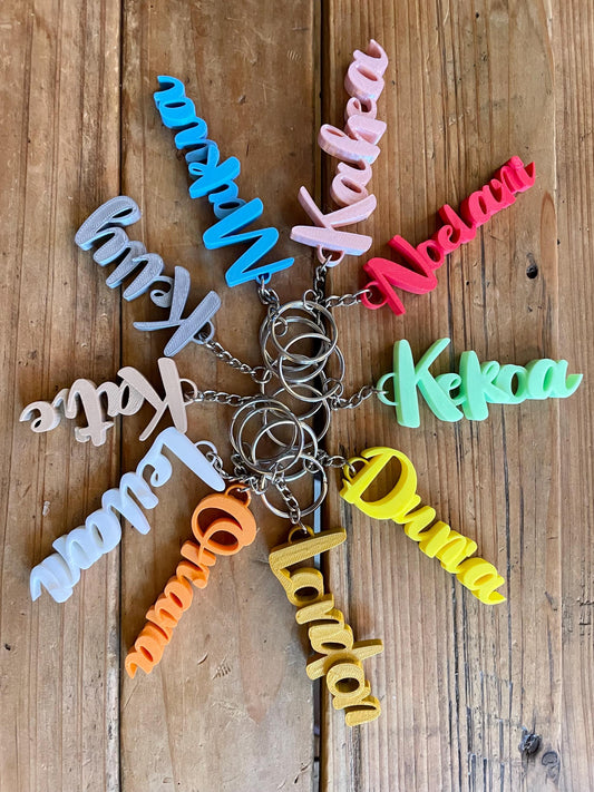 Personalized 3D Keychain | Custom Name |